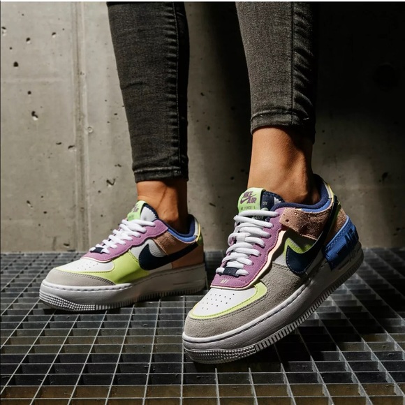 Nike Air Force 1 Shadow Photon Dust Crimson Tint CU8591-001 Women's Sizes - Picture 7 of 7